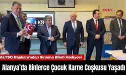 Alanya’da Binlerce Çocuk Karne Coşkusu Yaşadı