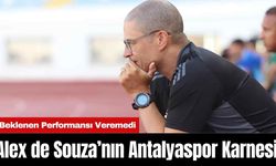 Alex de Souza’nın Antalyaspor Karnesi