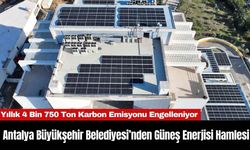 Antalya Büyükşehir Belediyesi’nden Güneş Enerjisi Hamlesi