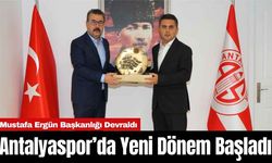 Antalyaspor’da Yeni Dönem Başladı: Mustafa Ergün Başkanlığı Devraldı