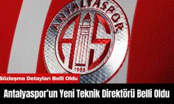 Antalyaspor’un Yeni Teknik Direktörü Belli Oldu