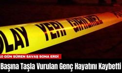 Başına Taşla Vurulan Genç Hayatını Kaybetti