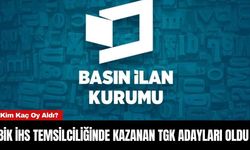 BİK İHS TEMSİLCİLİĞİNDE KAZANAN TGK ADAYLARI OLDU