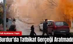 Burdur'da Tatbikat Gerçeği Aratmadı! Vali Açıklama Yaptı