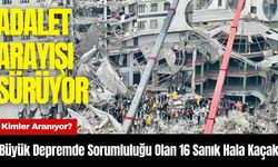 Büyük Depremde Sorumluluğu Olan 16 Sanık Hala Kaçak