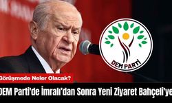 DEM Parti'de İmralı’dan Sonra Yeni Ziyaret Bahçeli'ye