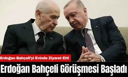 Erdoğan Bahçeli Görüşmesi Başladı