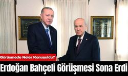 Erdoğan Bahçeli Görüşmesi Sona Erdi! Görüşmede Neler Oldu?