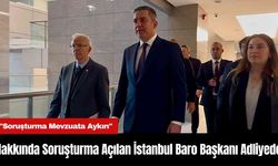 Hakkında Soruşturma Açılan İstanbul Baro Başkanı Adliyede