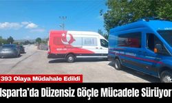 Isparta’da Düzensiz Göçle Mücadelede 393 Olaya Müdahale Edildi