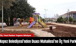 Kepez Belediyesi’nden Duacı Mahallesi’ne Üç Yeni Park