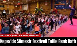 Kepez’de Sömestr Festivali Tatile Renk Kattı