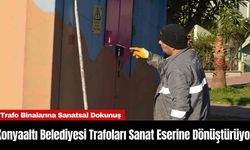 Konyaaltı Belediyesi Trafoları Sanat Eserine Dönüştürüyor