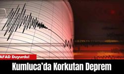 AFAD Duyurdu! Kumluca’da Korkutan Deprem