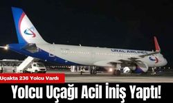 Yolcu Uçağı Acil İniş Yaptı! 236 Yolcu Vardı