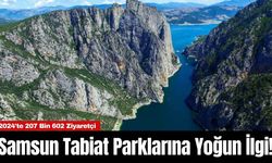 Samsun Tabiat Parklarına Yoğun İlgi! 2024'te 207 Bin 602 Ziyaretçi