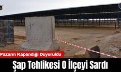 Şap Tehlikesi O İlçeyi Sardı! Pazarın Kapandığı Duyuruldu