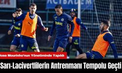 Sarı-Lacivertlilerin Antrenmanı Tempolu Geçti