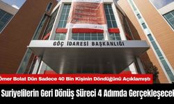 Suriyelilerin Geri Dönüş Süreci 4 Adımda Gerçekleşecek