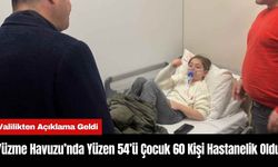 Olimpik Kapalı Yüzme Havuzu’nda Yüzen 54’ü Çocuk 60 Kişi Hastanelik Oldu