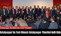 Antalyaspor’da Yeni Dönem! Antalyaspor Yönetimi Belli Oldu