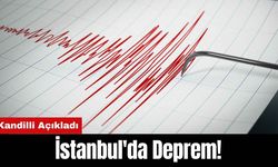 Kandilli Açıkladı: İstanbul'da Deprem!