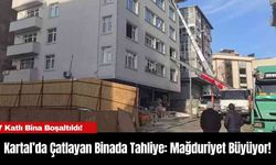 Kartal’da Çatlayan Binada Tahliye: Mağduriyet Büyüyor!