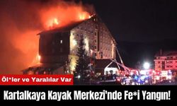 Kartalkaya Kayak Merkezi'nde Fe*i Yangın! Öl*ler ve Yaralılar Var