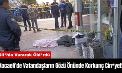 Kocaeli'de Vatandaşların Gözü Önünde Korkunç Cin*yet!