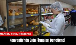 Konyaaltı'nda Gıda Firmaları Denetlendi