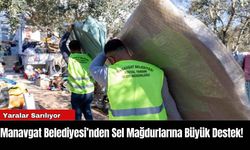 Manavgat Belediyesi’nden Sel Mağdurlarına Büyük Destek!