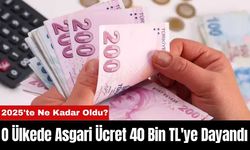 O Ülkede Asgari Ücret 40 Bin TL'ye Dayandı