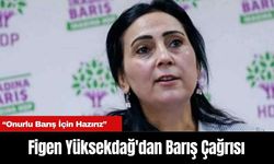 Figen Yüksekdağ'dan Barış Çağrısı: "Üzerimize Düşeni Yapmaya Hazırız"