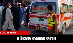 O ülkede Bombalı Saldırı: 5 Ölü, 32 Yaralı