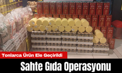 Sahte Gıda Operasyonu: Tonlarca Ürün Ele Geçirildi