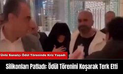 Silikonları Patladı: Ödül Törenini Koşarak Terk Etti