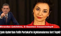 Şule Aydın'dan Fatih Portakal'ın Açıklamalarına Sert Tepki!