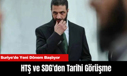 HTŞ ve SDG'den Tarihi Görüşme: Suriye'de Yeni Dönem Başlıyor