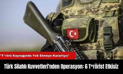 Türk Silahlı Kuvvetleri'nden Operasyon: 6 T*rörist Etkisiz