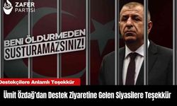 Ümit Özdağ’dan Destek Ziyaretine Gelen Siyasilere Teşekkür