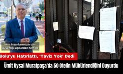 Ümit Uysal 'Taviz Yok' Dedi Muratpaşa'da 50 Otelin Mühürlendiğini Duyurdu