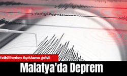 Malatya'da 3.2 Büyüklüğünde Deprem