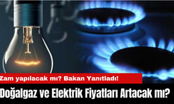 Doğalgaz ve Elektrik Fiyatları Artacak mı? Zam yapılacak mı?  Bakan Bayraktar Yanıtladı!