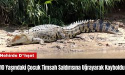 10 Yaşındaki Çocuk Timsah Saldırısına Uğrayarak Kayboldu