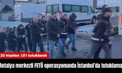 Antalya merkezli FETÖ operasyonunda İstanbul’da tutuklama