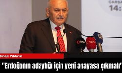 Binali Yıldırım Cumhurbaşkanı adaylığı için konuştu: "Erdoğan için yeni anayasa çıkmalı"