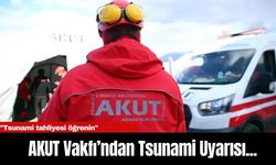 AKUT Vakfı’ndan Tsunami Uyarısı..."Tsunami tahliyesi öğrenin"