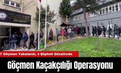 Göçmen Kaçakçılığı Operasyonunda 47 Yakalama