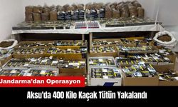 Aksu'da 400 Kilo Kaçak Tütün Yakalandı