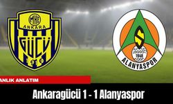 Anlık Anlatım | Ankaragücü 1 - 1 Alanyaspor